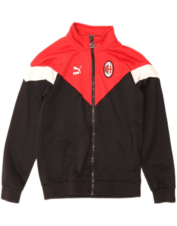 PUMA Boys AC Milan træningsdragt topjakke 11-12 år Sort Colourblock