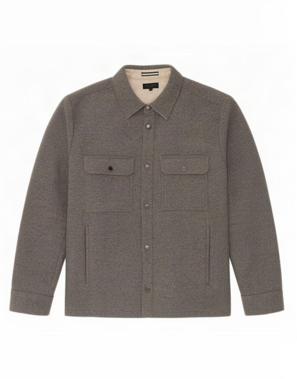 Ted Baker Bomberjakke til mænd str. 5 XL Grå uld