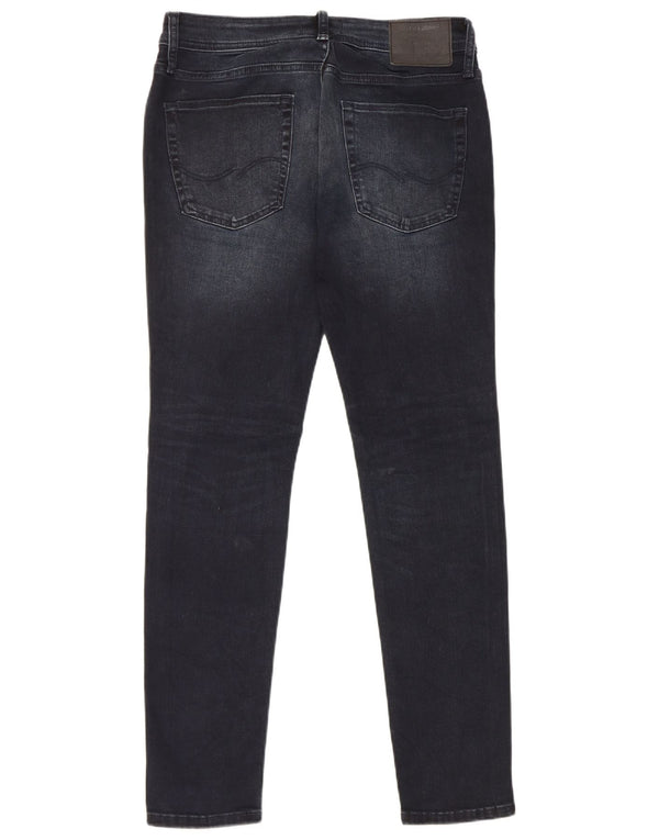 Jack & Jones Herre Liam Skinny Jeans W31 L30 Marineblå Bomuld