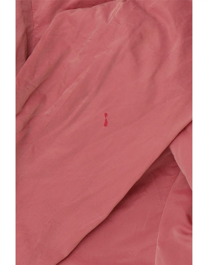HUGO BOSS Dame 3-knaps blazerjakke UK 14 Stor Pink Bomuld