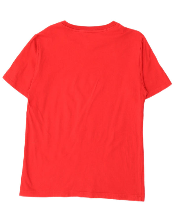 New Balance Herre grafisk T-shirt Top Medium Rød