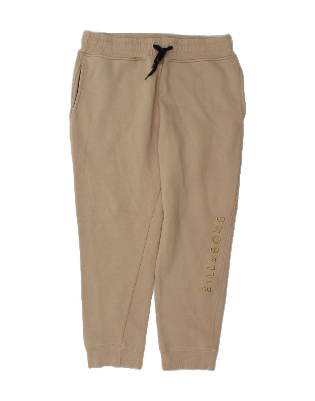 BILLABONG Womens Graphic Tracksuit Trousers Joggers UK 16 Large  Beige Vintage Billabong and Second-Hand Billabong from Messina Hembry 