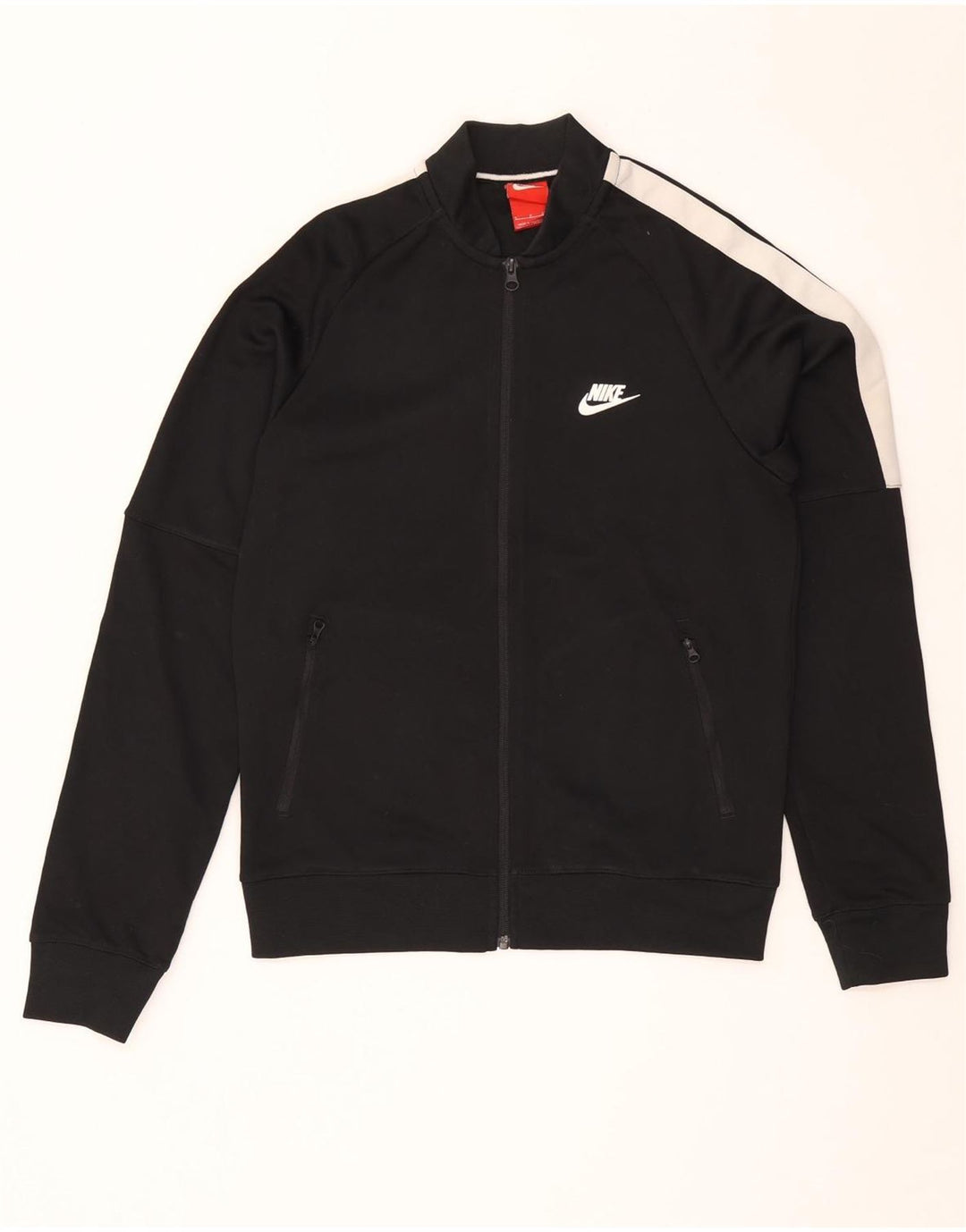 Nike træningsdragt til mænd, topjakke, lille sort Colourblock Polyester