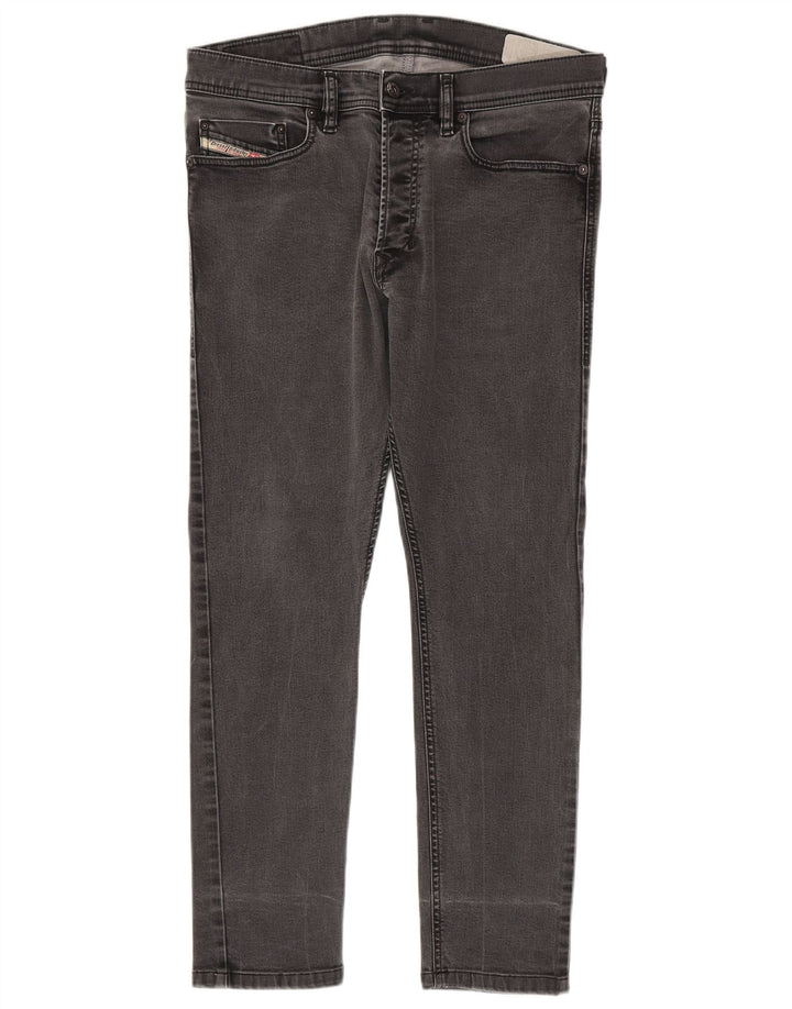 Diesel Herre Slim Jeans W30 L27 Grå Bomuld