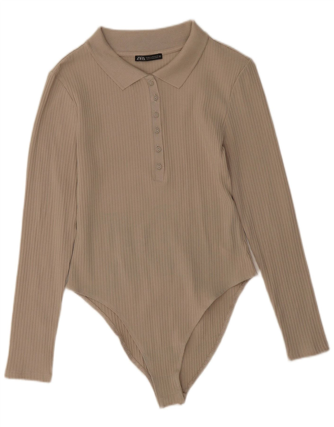 Zara Dame Bodysuit UK 18 XL Beige
