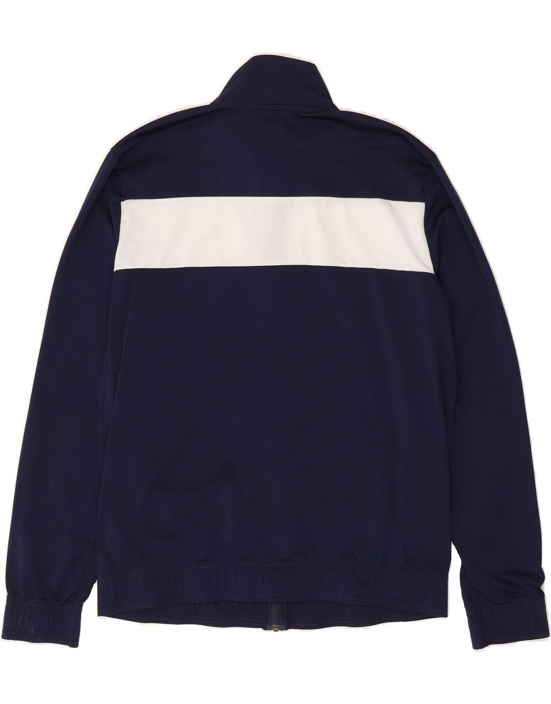 PUMA Mens Tracksuit Top Jacket Large Navy Blue Colourblock Polyester Vintage Puma and Second-Hand Puma from Messina Hembry 
