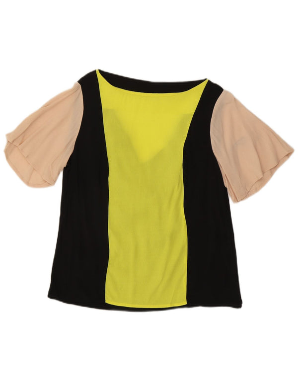 Trussardi Jeans Damebluse Top IT 44 Medium Flerfarvet Colourblock
