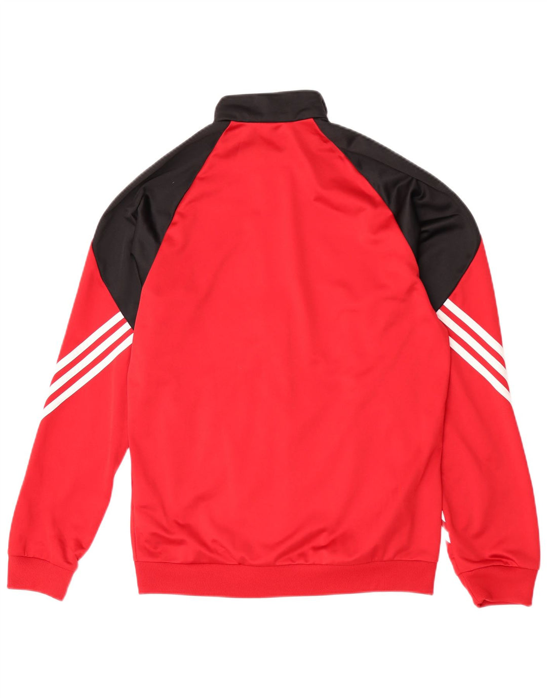 Adidas Herre grafisk træningsdragt Top jakke Lille rød Colourblock Polyester