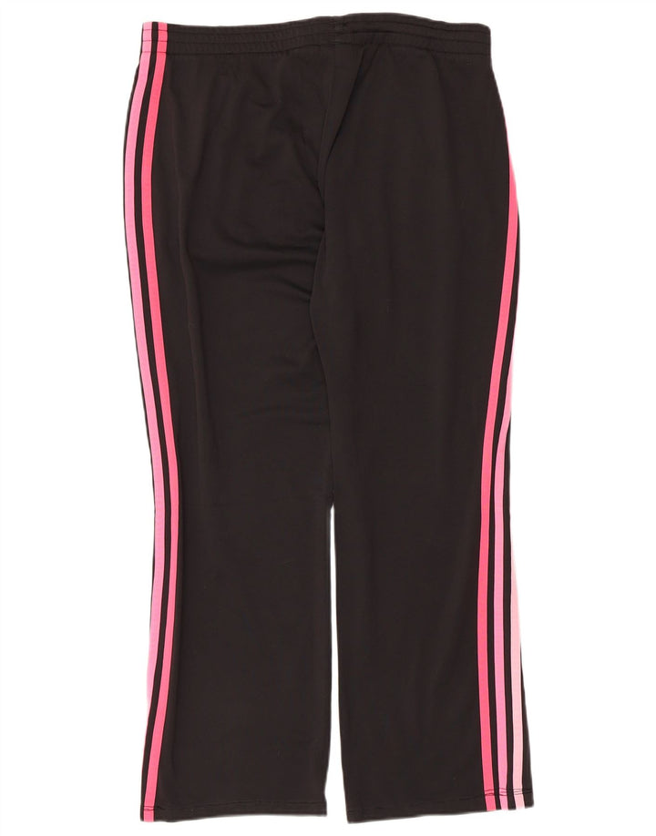 Adidas Træningsdragtsbukser til kvinder UK 12/14 Medium Sort Polyester