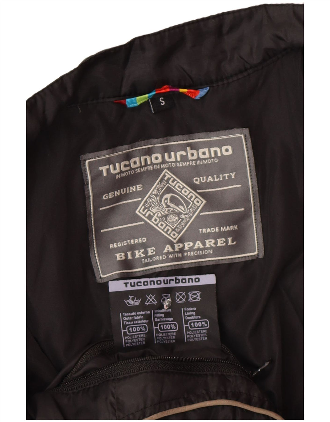 Tucano Urbano Herre quiltet jakke UK 36 Small Black Polyester