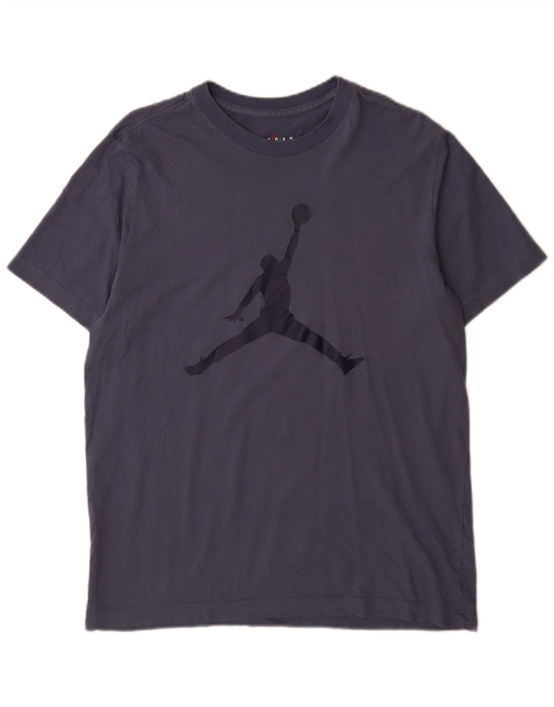 Jordan Herre grafisk T-shirt Top Medium Marineblå Bomuld