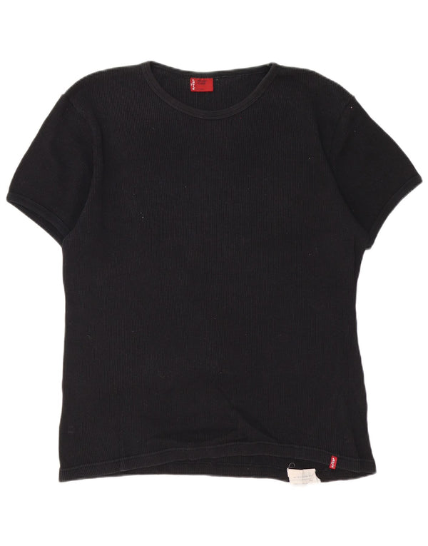 Levi's Herre T-Shirt Top XL Sort Bomuld