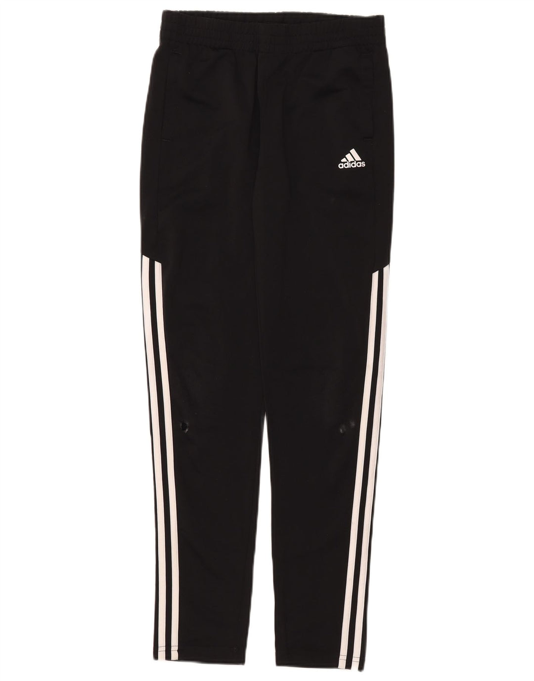 Adidas Drenge Træningsdragt Bukser 13-14 År Sort Polyester