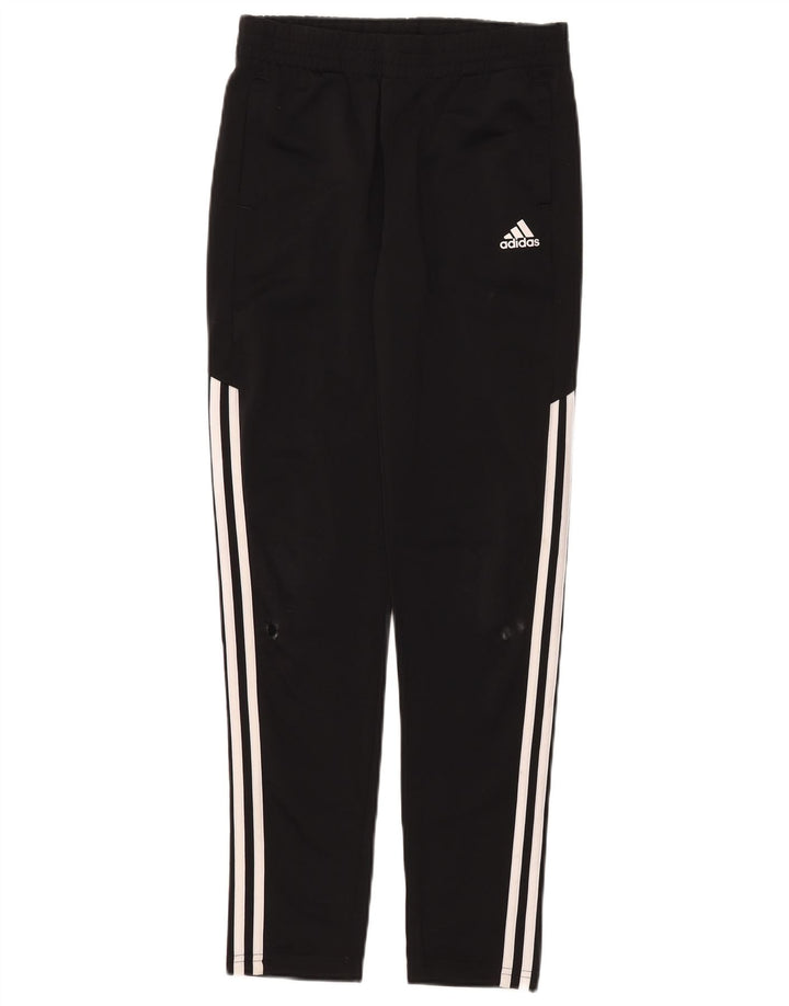 Adidas Drenge Træningsdragt Bukser 13-14 År Sort Polyester