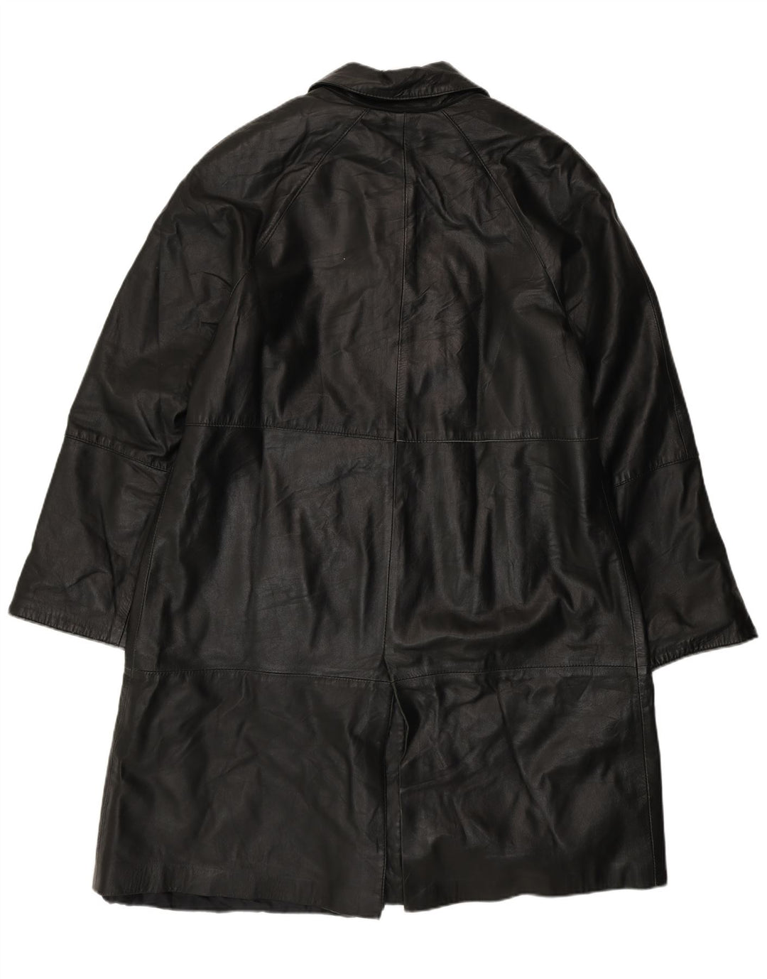 Olivieri Dame Venezia Læderfrakke IT 48 XL Sort Læder