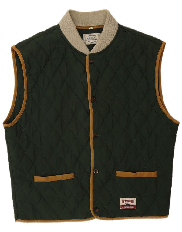 Ciao Herre Quiltet Gilet IT 50 Large Green