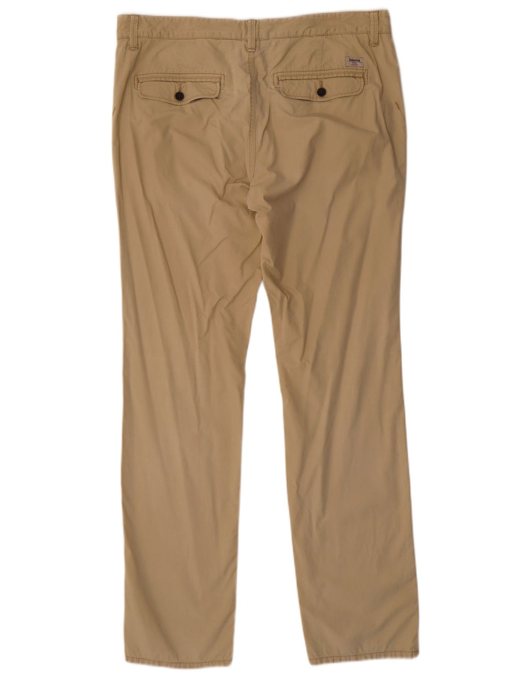 TIMBERLAND Herre Slim Fit Chino Bukser W35 L32 Beige Bomuld