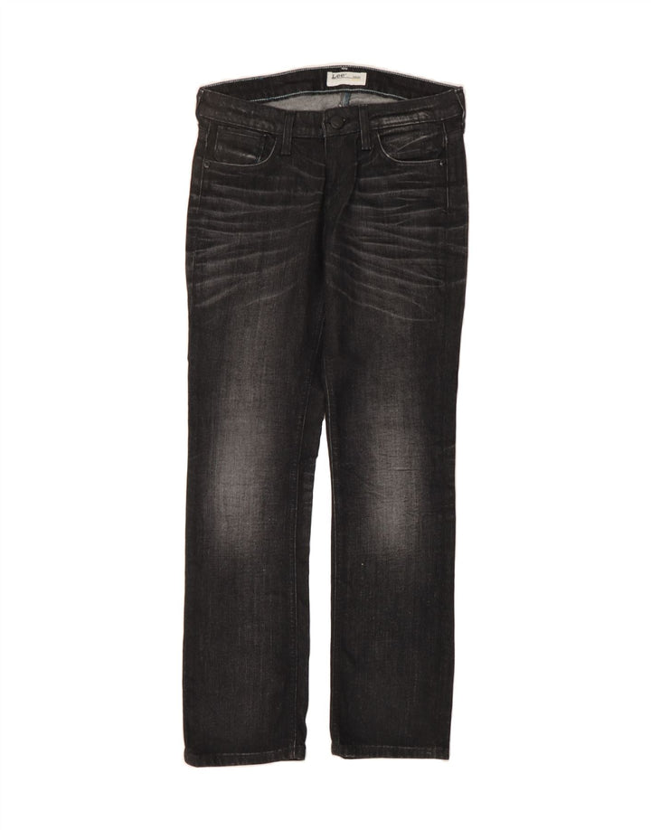 LEE Womens Selah Straight Jeans W27 L31 Black Cotton Vintage Lee and Second-Hand Lee from Messina Hembry 