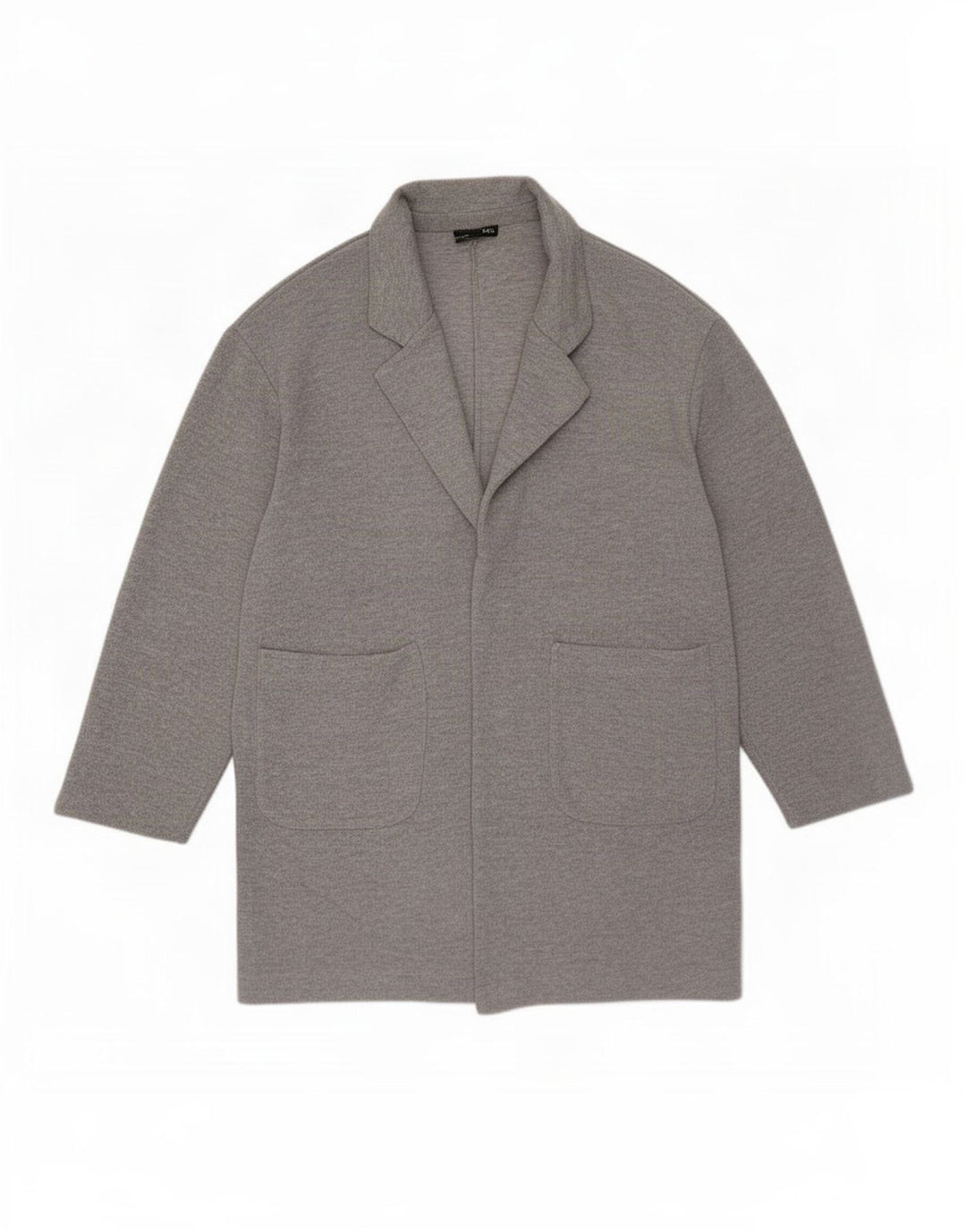 Zara Womens Open Overcoat UK 10 Small Grå