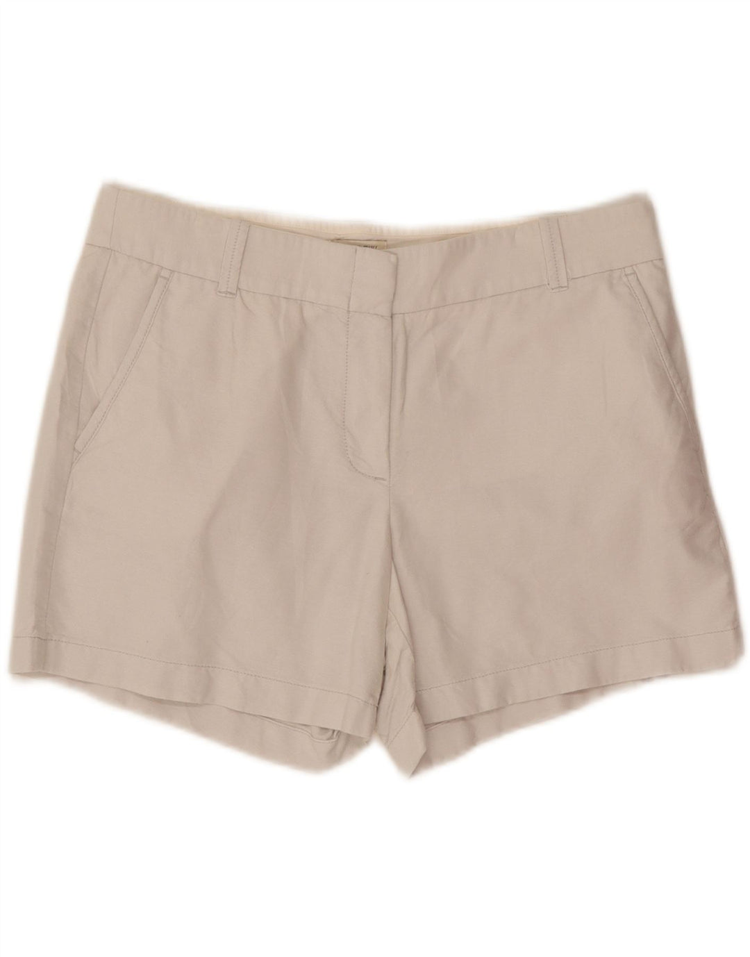 J. CREW Womens Chino Shorts US 8 Medium W32 Grey Cotton Vintage J. Crew and Second-Hand J. Crew from Messina Hembry 