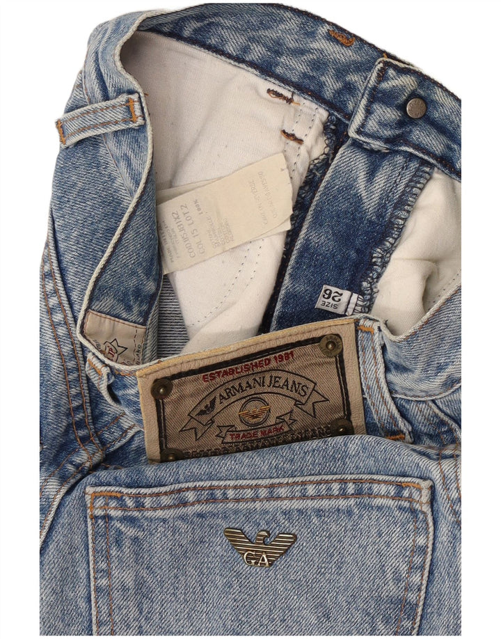 Armani koniske jeans til kvinder W26 L27 blå bomuld