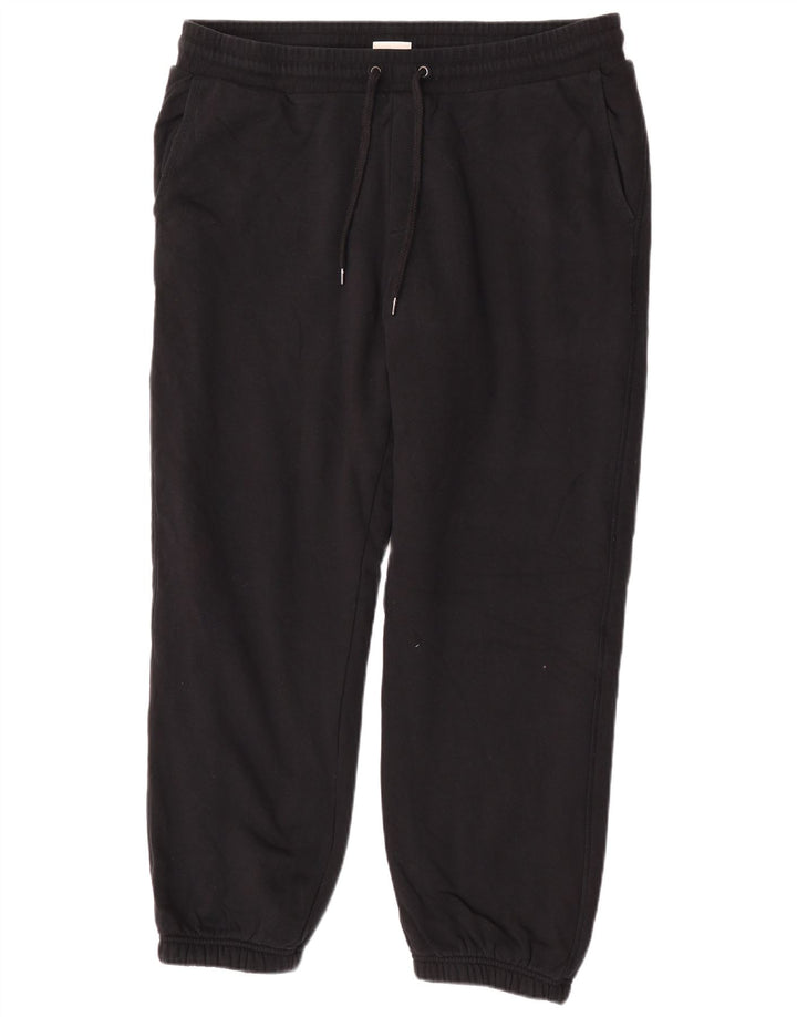 Marks & Spencer Træningsdragt til mænd Joggers Stor sort bomuld
