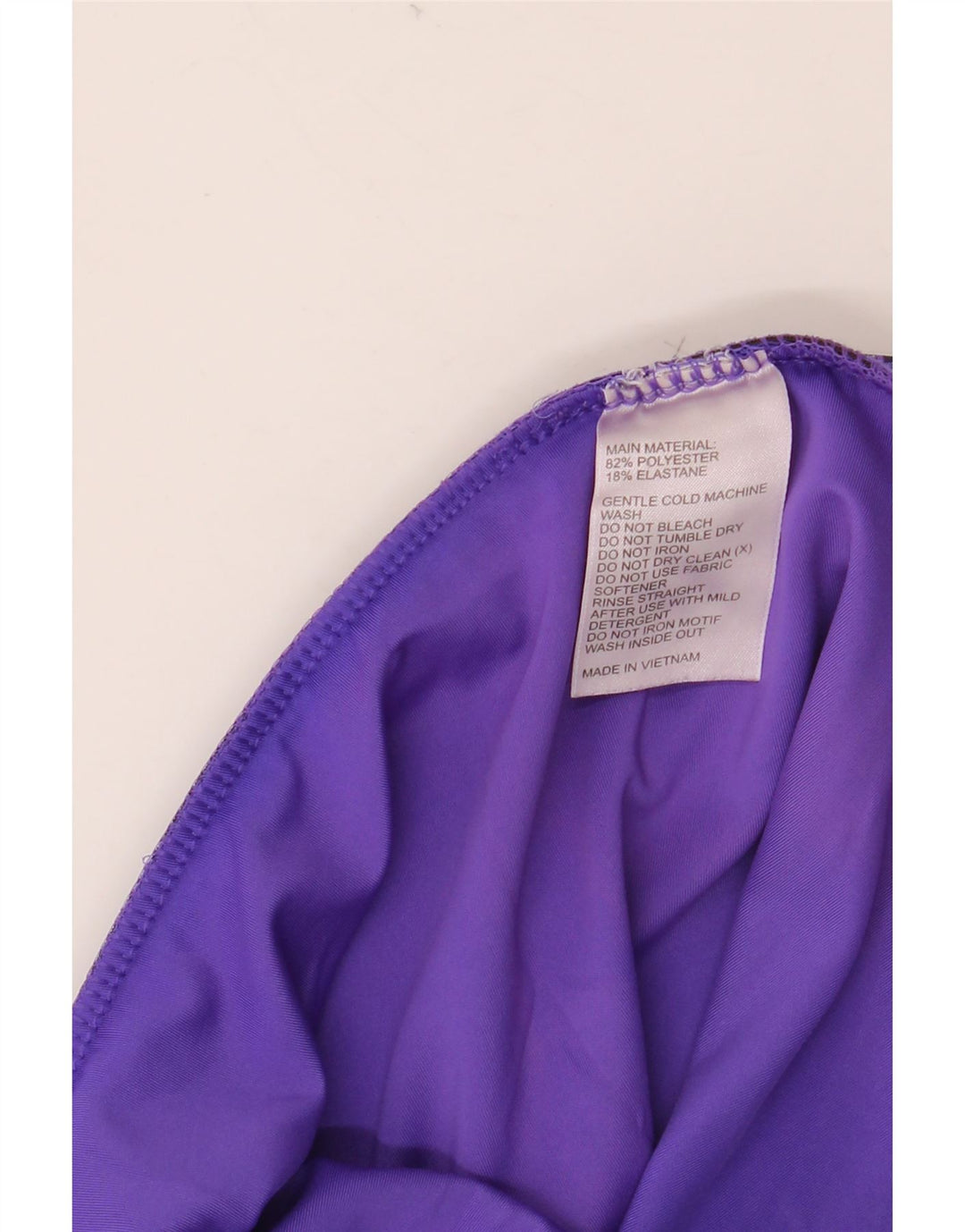 ADIDAS Dame Climalite Capri Leggings UK 14 Medium Lilla Colourblock