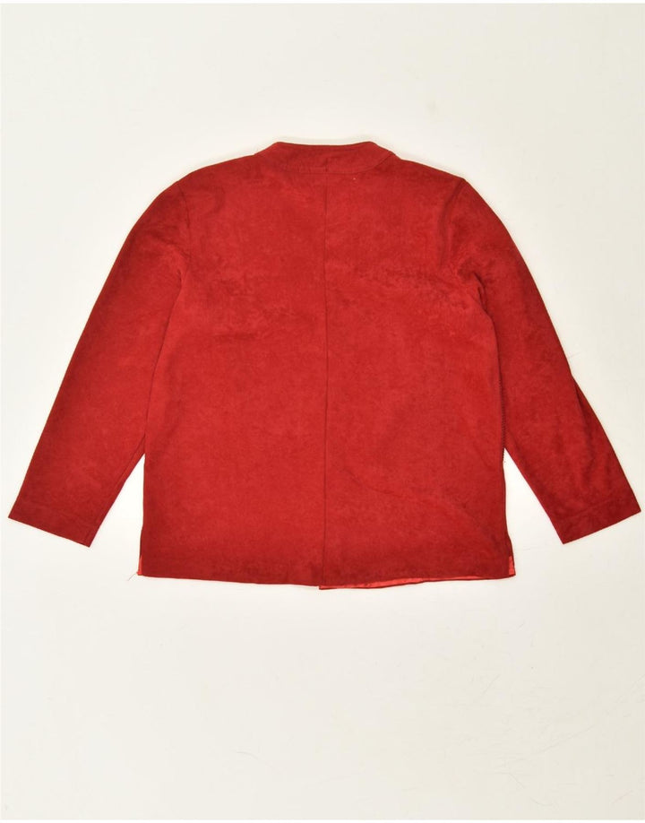 VINTAGE Womens 4 Button Blazer Jacket UK 16 Large Red | Vintage Vintage | Thrift | Second-Hand Vintage | Used Clothing | Messina Hembry 