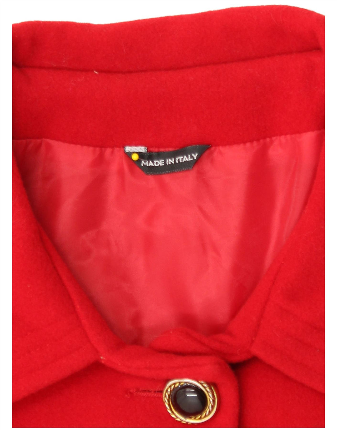 Vintage overfrakke til kvinder UK 16 Large Red