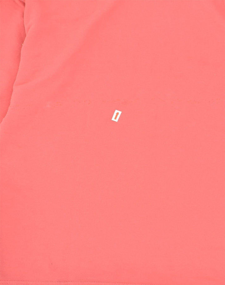 VINTAGE Womens Graphic Sweatshirt Jumper UK 14 Medium Pink Cotton | Vintage Vintage | Thrift | Second-Hand Vintage | Used Clothing | Messina Hembry 