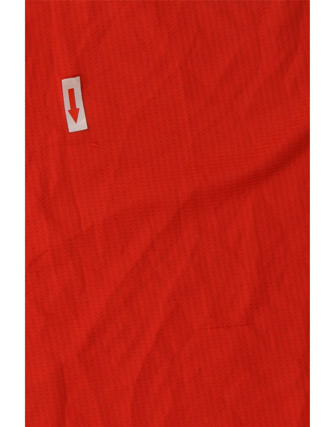 Adidas Herre Climacool T-Shirt Top Medium Rød Colourblock Polyester