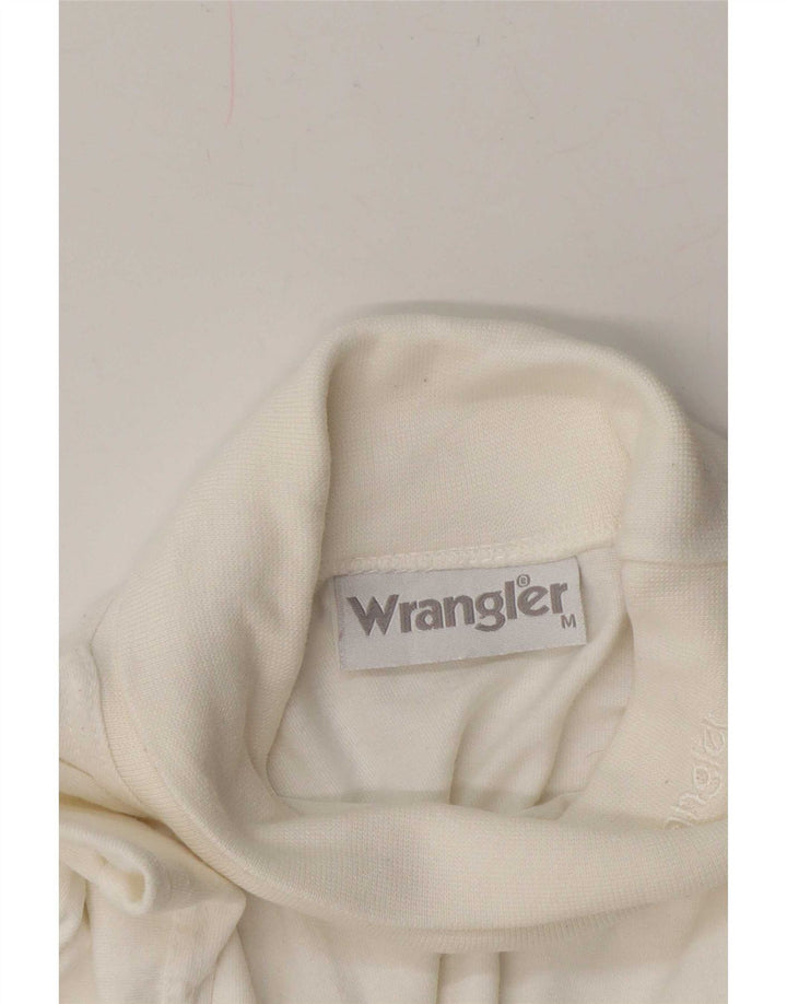 Wrangler Herre Roll Neck Top Langærmet Medium White