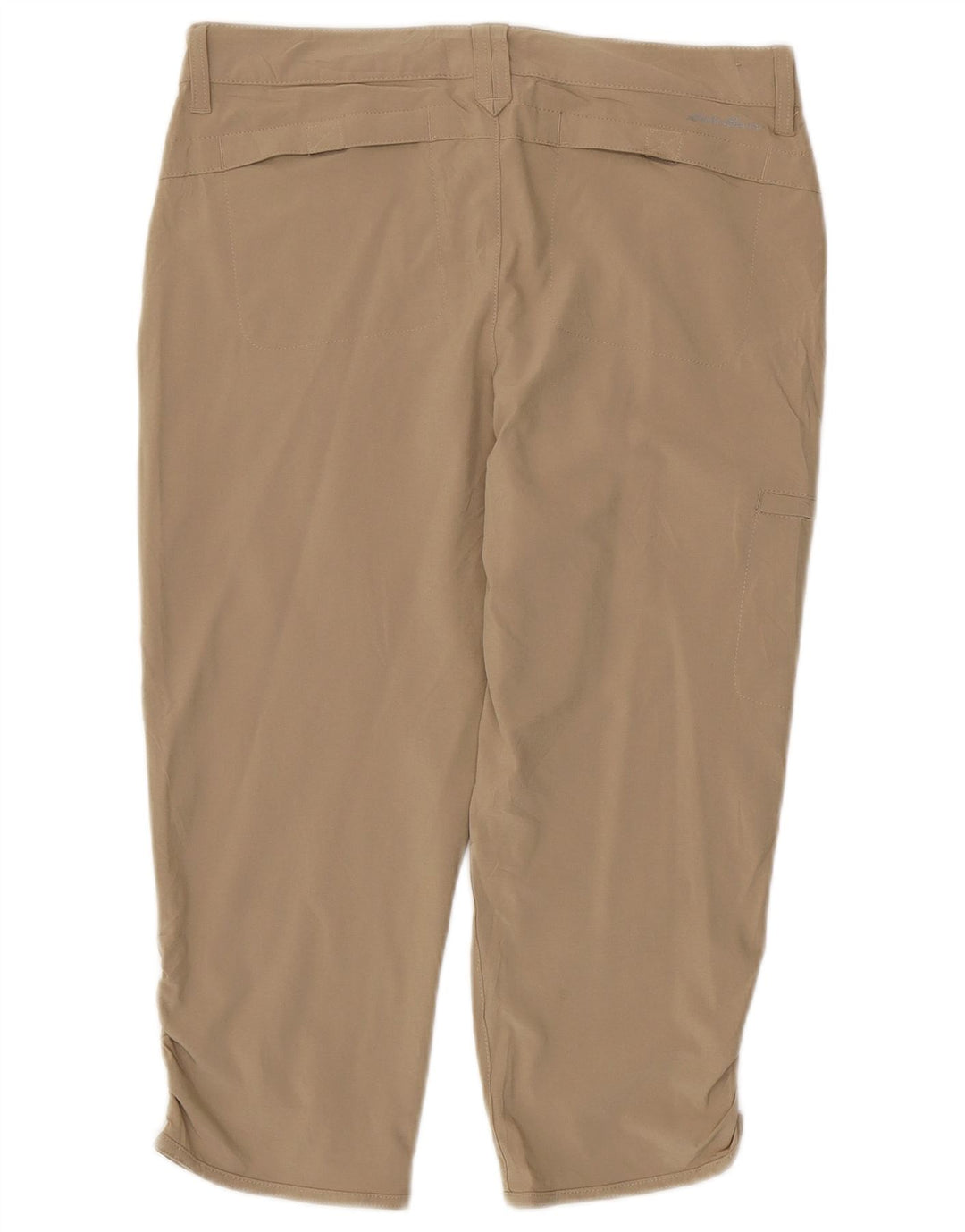 EDDIE BAUER Straight Cargo Capri Bukser til kvinder US 6 Medium W30 L21 Beige