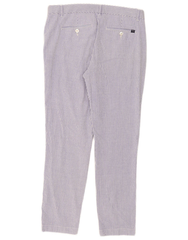Polo Ralph Lauren Dame Chinobukser EU 8 Medium W38 L28 Blå nålestribe