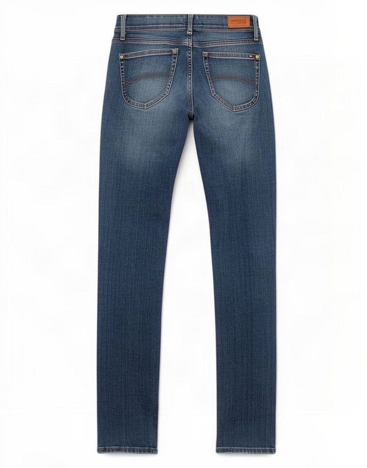 Tommy Hilfiger Dame Slim Jeans W28 L30 Blå