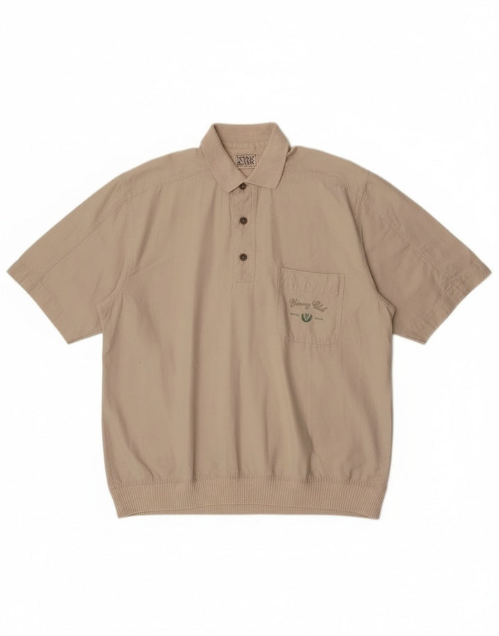 Donny & Max Herre Kortærmet Pullover Shirt Medium Beige