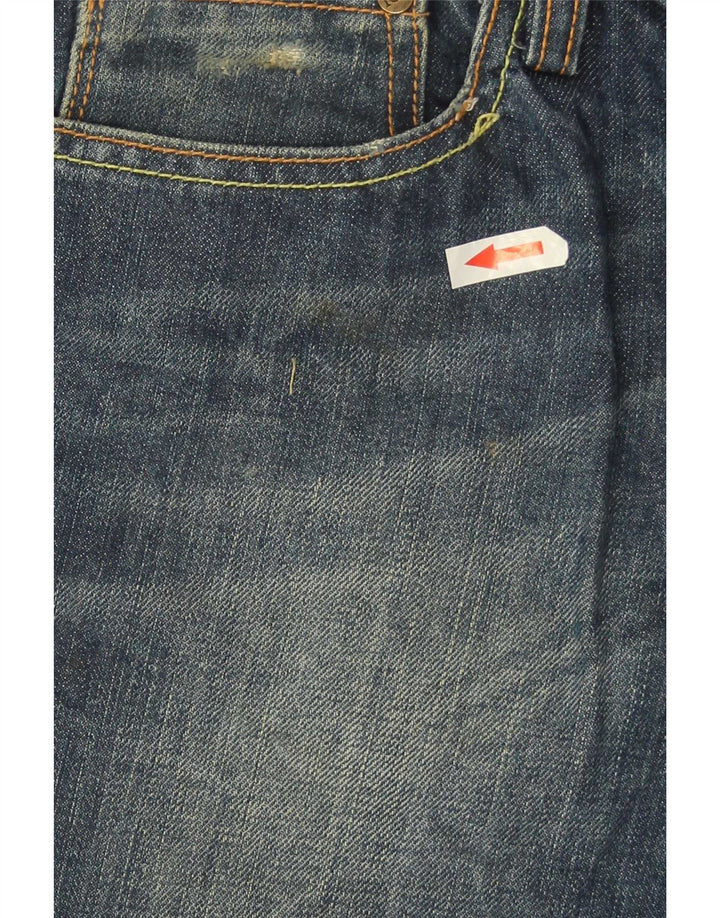 Iceberg Herre Milan Distressed Slim Jeans W34 L32 Blå Bomuld