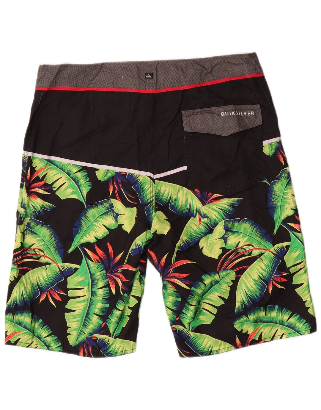 Quiksilver Badeshorts til mænd Medium Sort Floral Polyester