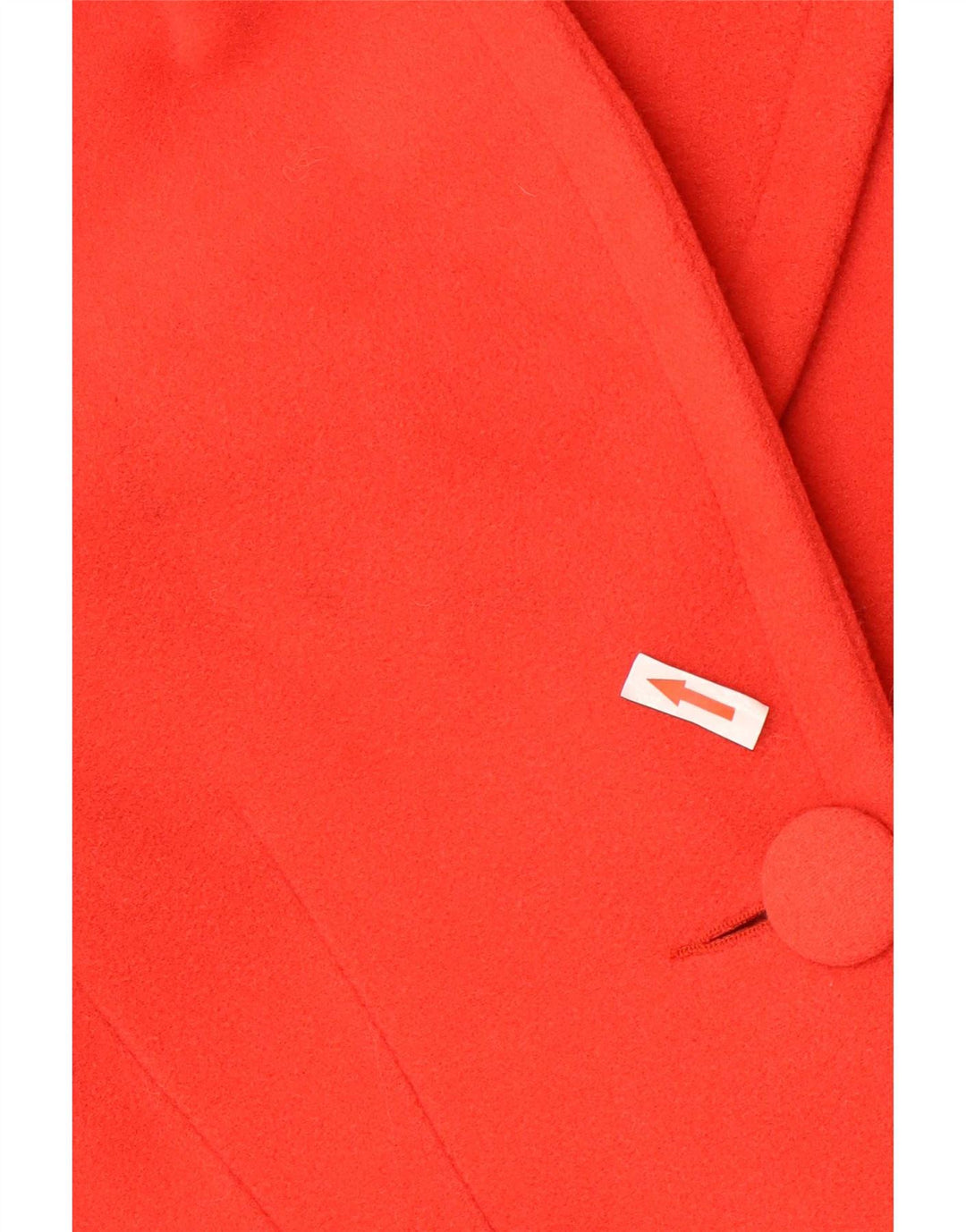 Armorica Dame 1 Knap Blazer Jakke IT 44 Medium Rød Uld