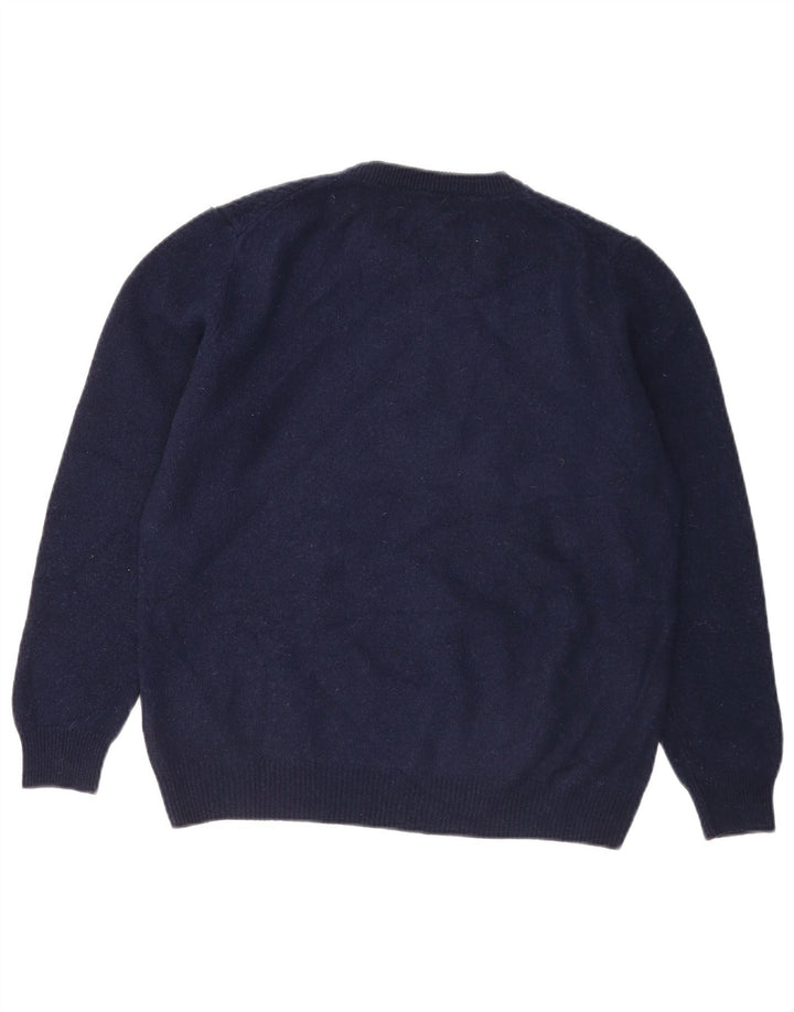 Marks & Spencer Herre Blue Harbor Crew Neck sweater Medium Navy