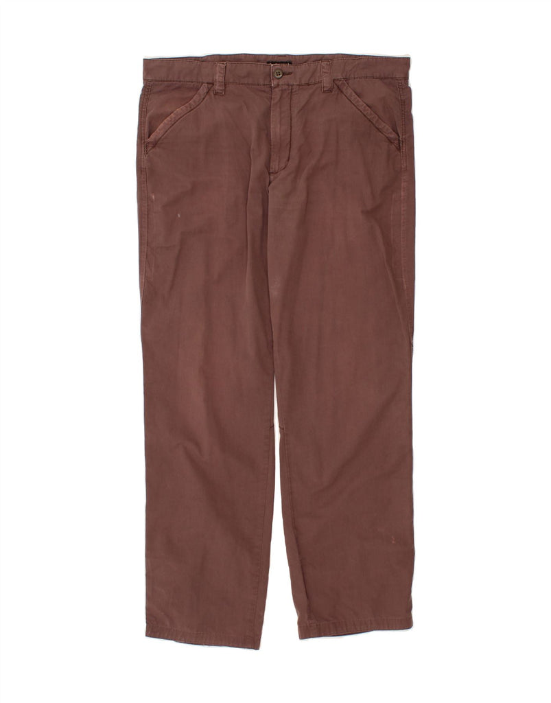 BEST COMPANY Mens Straight Casual Trousers IT 56 3XL W39 L31 Brown Vintage Best Company and Second-Hand Best Company from Messina Hembry 