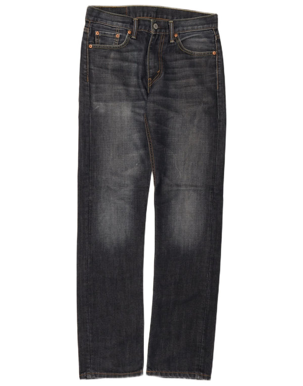 Levi's Herre 513 Slim Straight Jeans W28 L32 Blå Bomuld