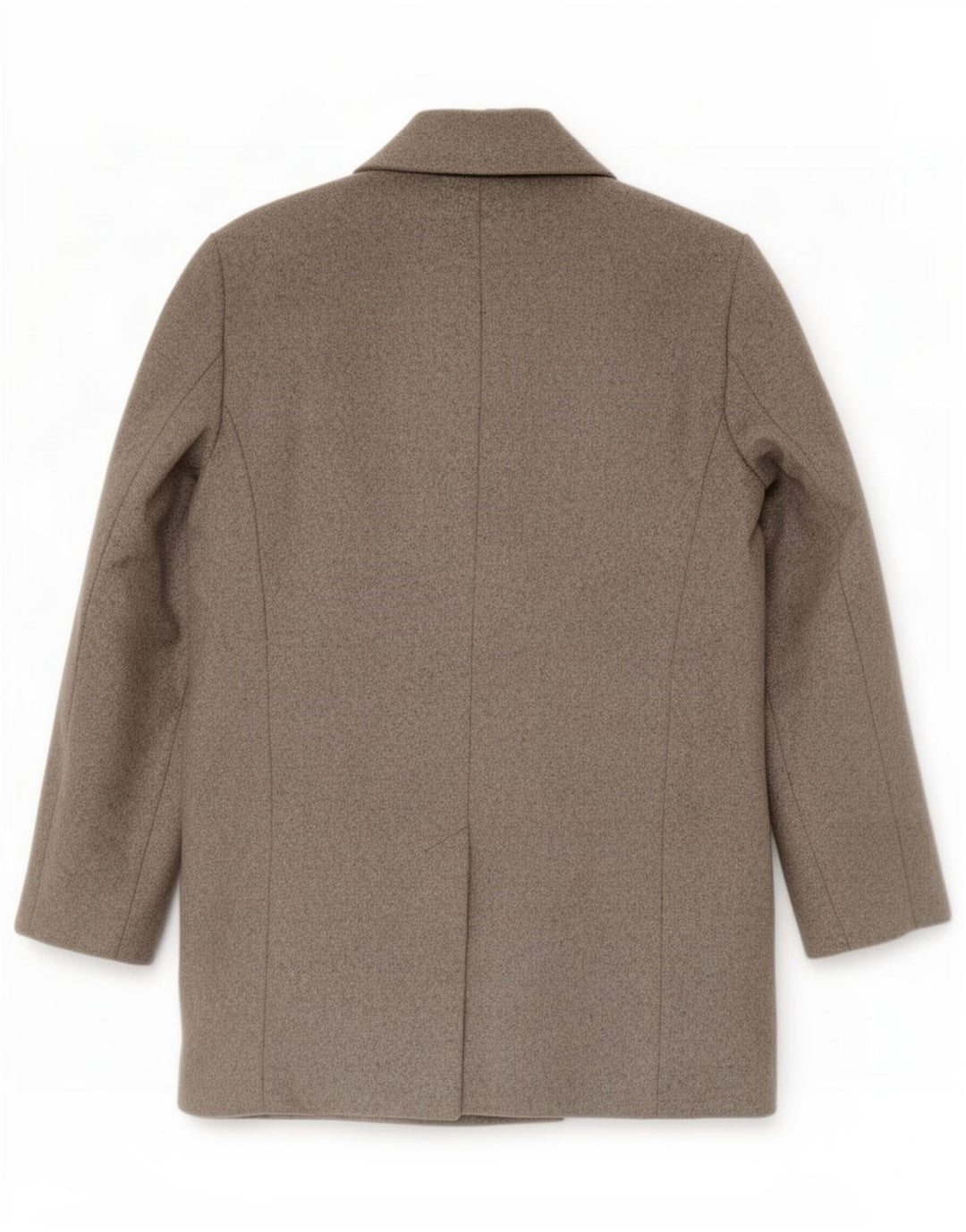 Reiss Herre Ærtefrakke UK 38 Medium Grey Wool