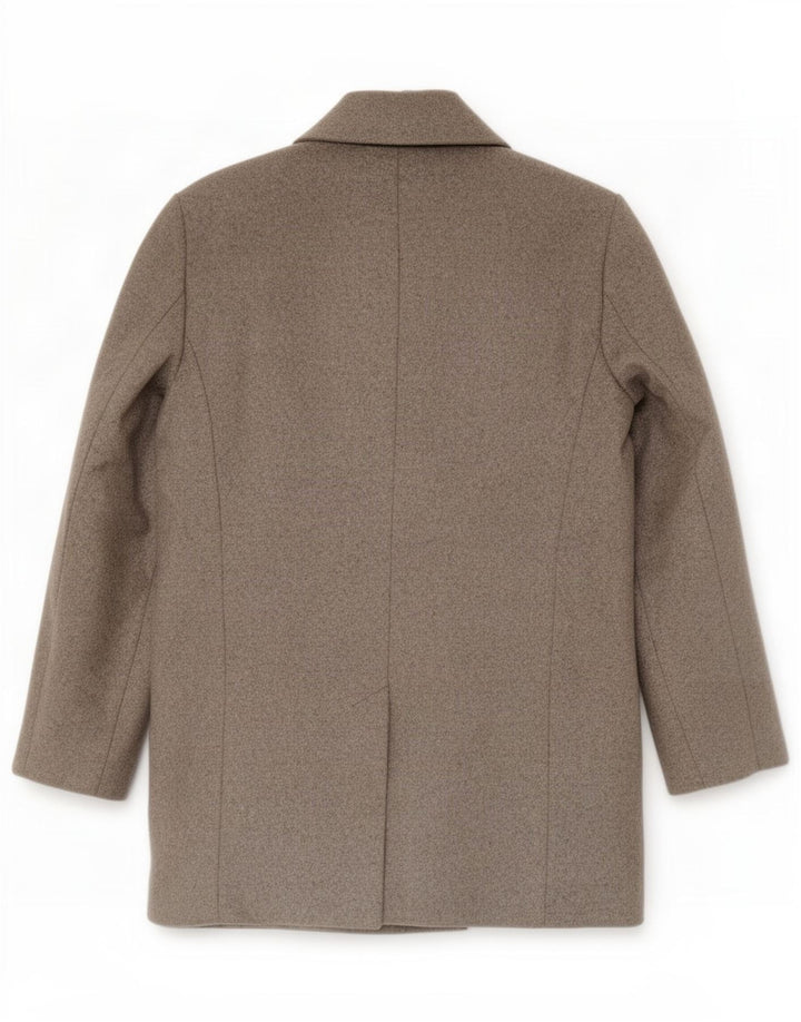 Reiss Herre Ærtefrakke UK 38 Medium Grey Wool