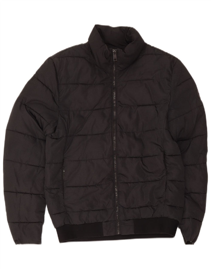 Liu Jo Polstret herrejakke UK 36 Lille sort polyester