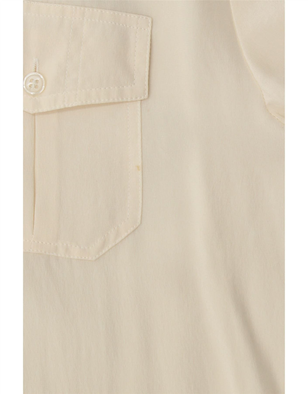 PROJEKT Dameskjortebluse UK 18 XL Off White Silke