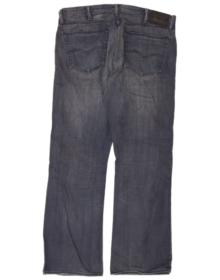 Levi's Herre 527 Bootcut Jeans W38 L32 Blå Bomuld