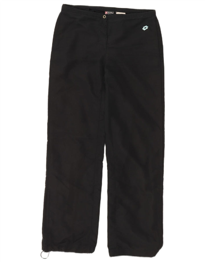 LOTTO Træningsdragtsbukser til kvinder UK 8 Small Black Polyester