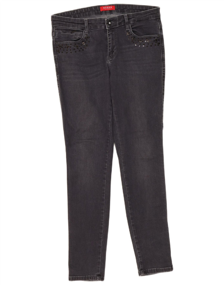 Guess Skinny Jeans til kvinder W30 L30 Grå bomuld