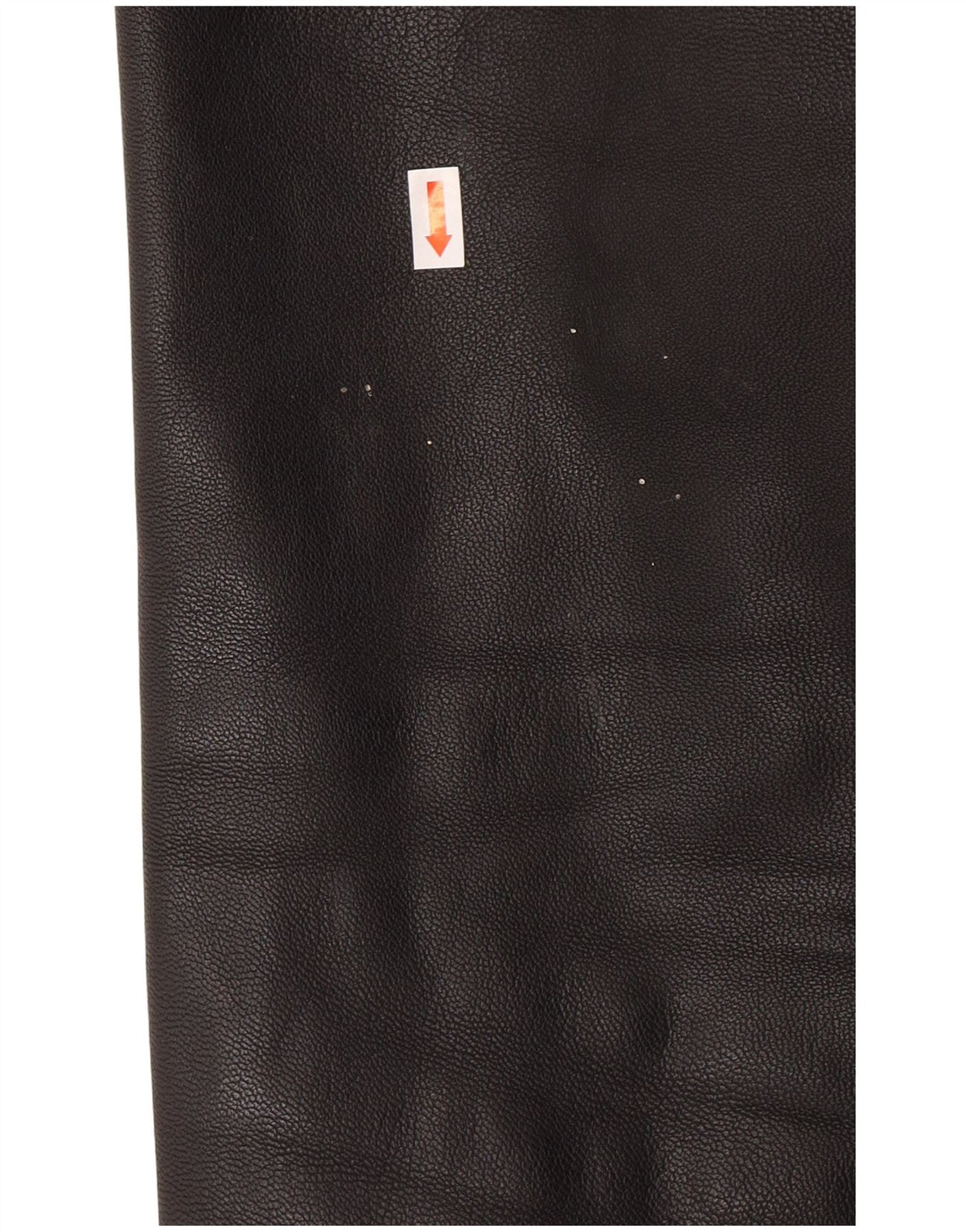 ROUTE 66 Herre læderjakke UK 40 Stor sort læder